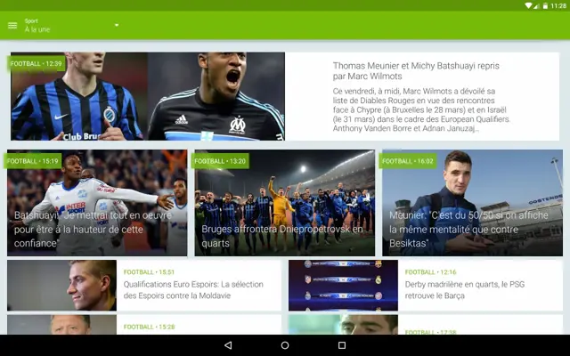 RTBF android App screenshot 6